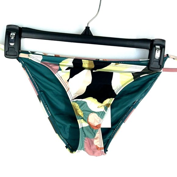 O’Neill Women’s Calla Floral Multicolor Bikini Bottom Size Large - Picture 1 of 3
